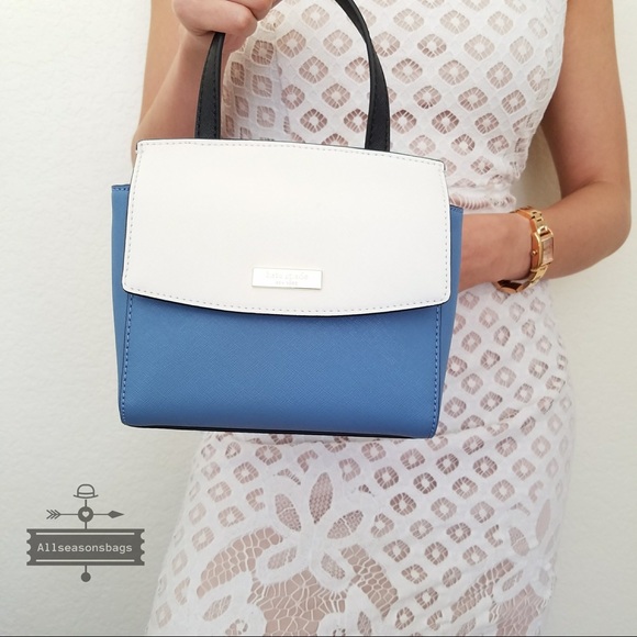 NWT Kate spade Mini Alissane crossbody blue bag - Picture 2 of 8
